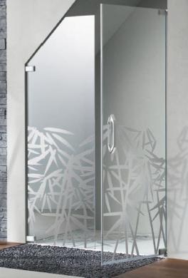 HUEPPE - душевые дверки с декором Studio Paris