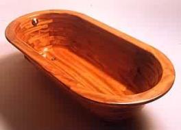 Ванны. Beaune Iroko NEVOBAD деревянная ванна