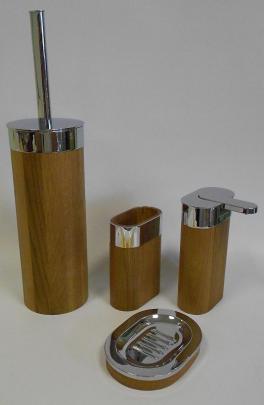 Toskan аксессуары для ванной настольные деревянные