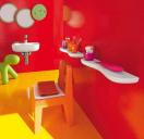Сантехника и мебель для детской ванной. Детская сантехника Laufen Florakids