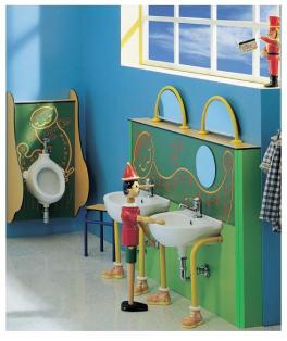 Ponte Giulio - эксклюзивная сантехника и мебель для детских санузлов.