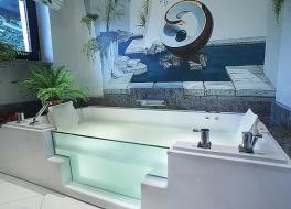 Ванны. Cocoon NEVOBAD ванна со стеклянными бортами